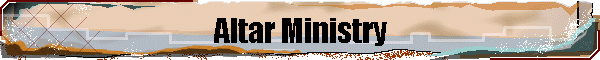 Altar Ministry