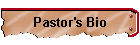 Pastor's Bio